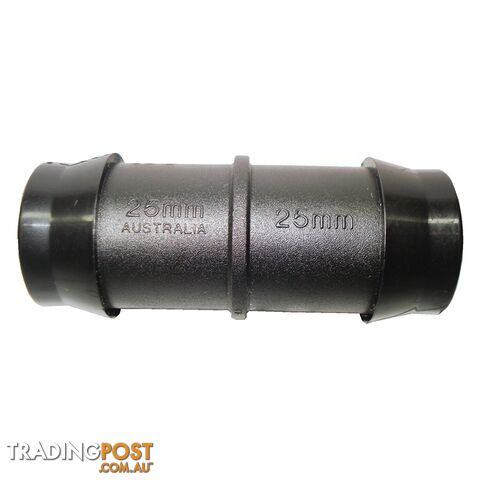 Plastic Barbed Joiner 25mm