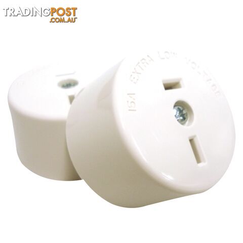 Fixed Polarity Socket White - 402/32