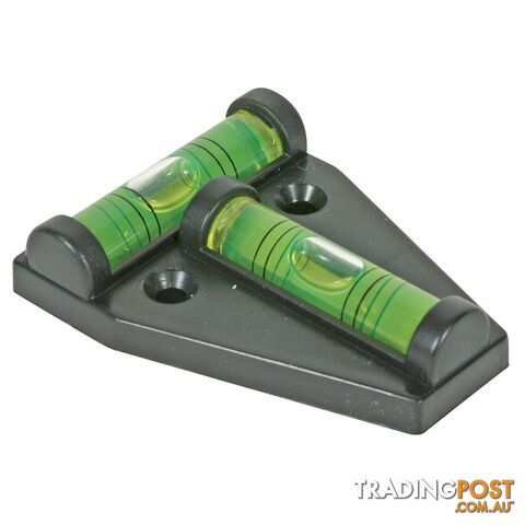 2-Way Plastic Tee Bubble Level