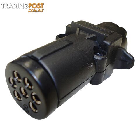 Narva Trailer Plug 7 Pin Small Round Plastic Blister Pack