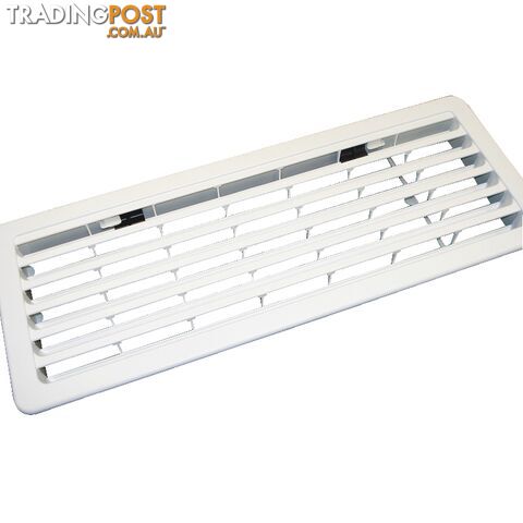 Thetford Bottom Outside Vent for 3-Way Fridges (White)
