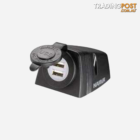 SURFACE MOUNT DUAL USB SOCKET