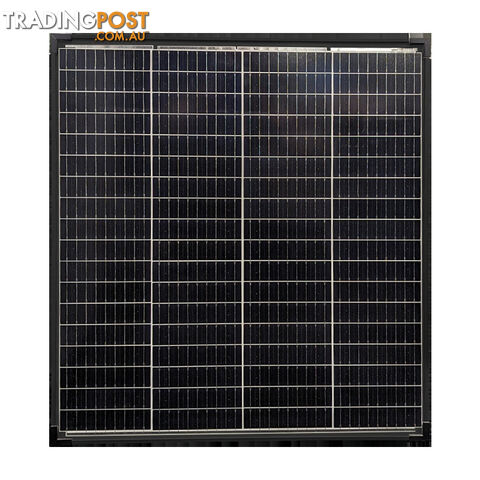 Sphere 100w Mono Crystalline Twin Cell BLACK Solar Panel. 670x780x35mm - photo 2 of 2