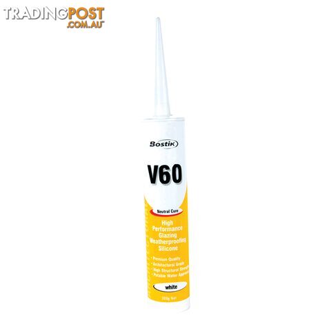V60 Silicone Sealant Non Acetic - Clear
