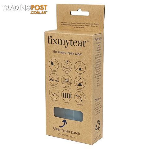 Fixmytear - 30cm Clear Repair Patch