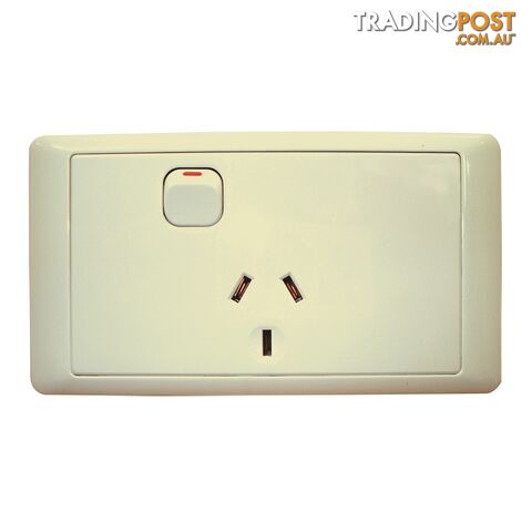 CMS Single Power Outlet (Beige)