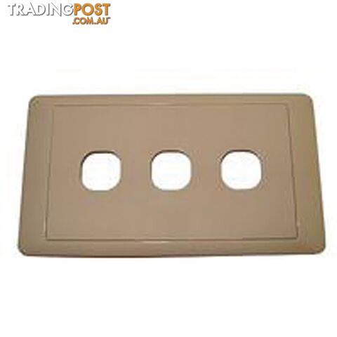 CMS Triple Switch Plate