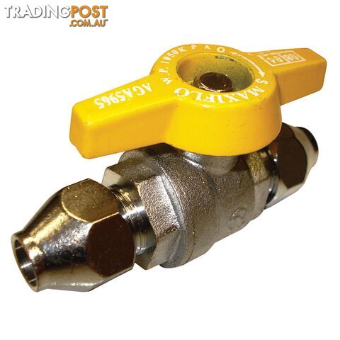 Flared Ball Valve 3/8" x 3/8" BSP