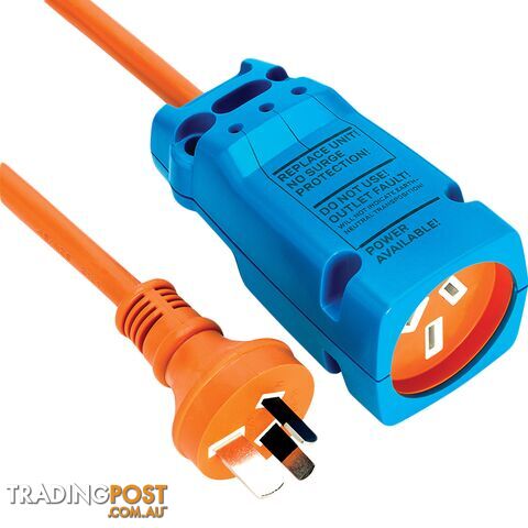 Ampfibian Replacement 15A Caravan Surge Protector with Outlet Tester S1000D