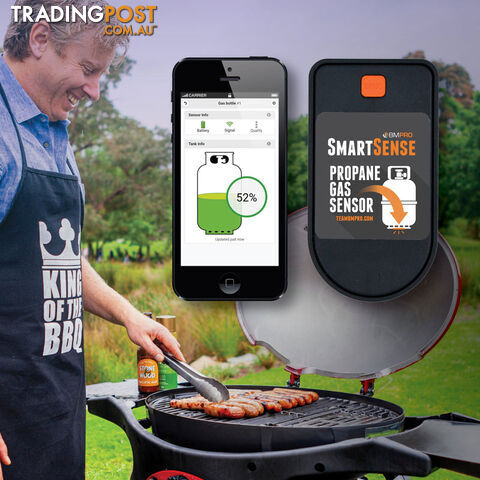 BMPRO SmartSense - Single Gas Bottle Level Monitor & App.