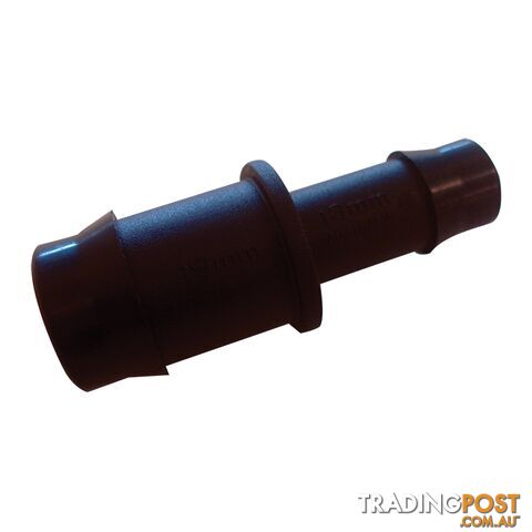 Plastic Barbed Reducing Joiner 19mm X 13mm
