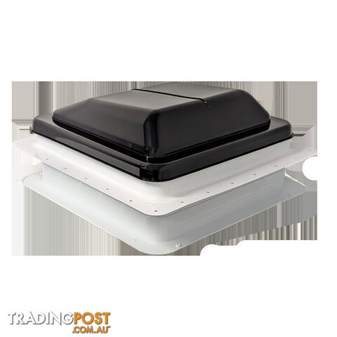 Coast RV 14x14 Black Std Wind-Up Roof Vent