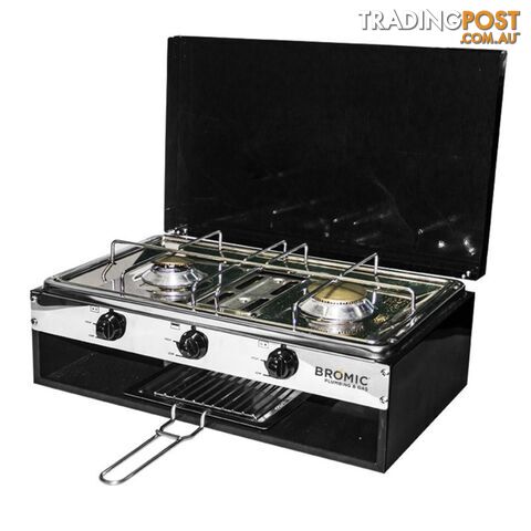New Lido 2 Junior Burner and Grill With Lid