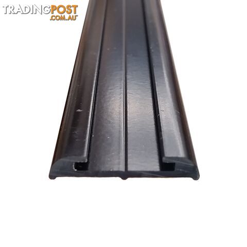 Truline Flat Aluminium Black (4.8m)