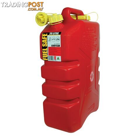 Fuel Safe All Plastic Can - 20L
