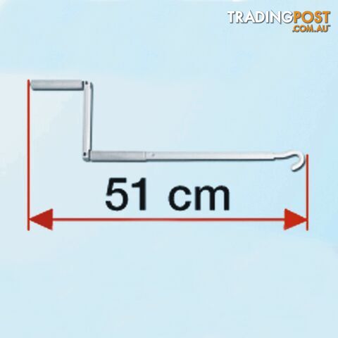 Fiamma Winding Handle Short 51cm