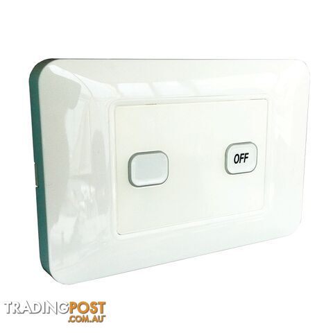 2-Gang Wireless Switch with Master Off