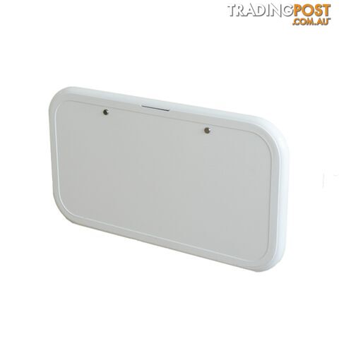 Caravan Picnic Table White with LED Lighting & Backing Plate - 800 x 445mm - photo 2 of 2