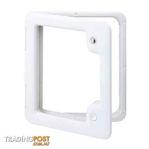 Service Door For Thetford Casette (White)
