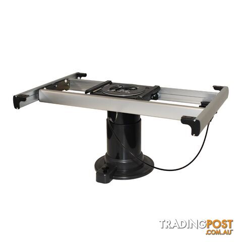 Black Nuova Mapa Telescopic & Adjustable Table Leg