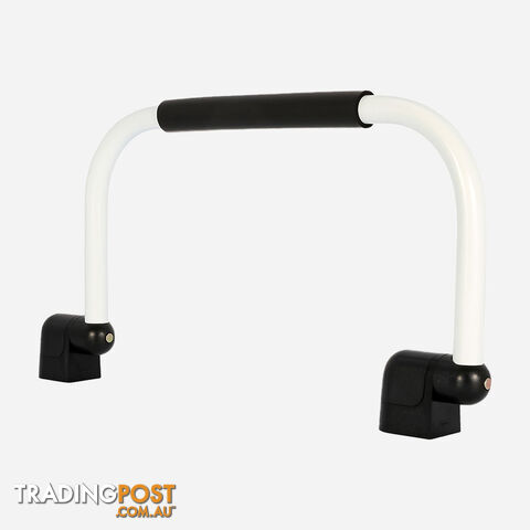 Camco Fold Away Grab Handle - White