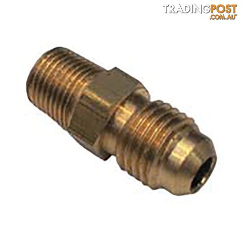 SAE 45 Degree Flare Brass Fitting Male Union 5/16 Tube 1/8 BSPT