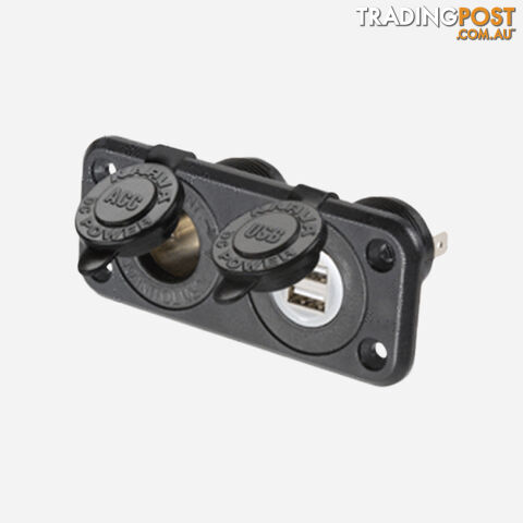 TWIN ACCESSORY/ DUAL USB SOCKET