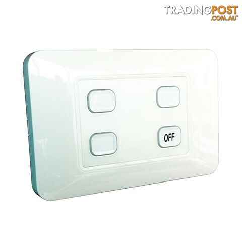4-Gang Wireless Switch with Master Off