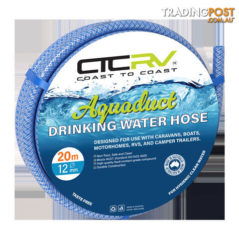 COAST RV Aquaduct 20m Blue Drinking Water Hose - 12mm - photo 2 of 2