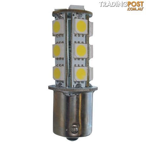 LED BA15S Replacement Bulb - Cool White - 2.7W