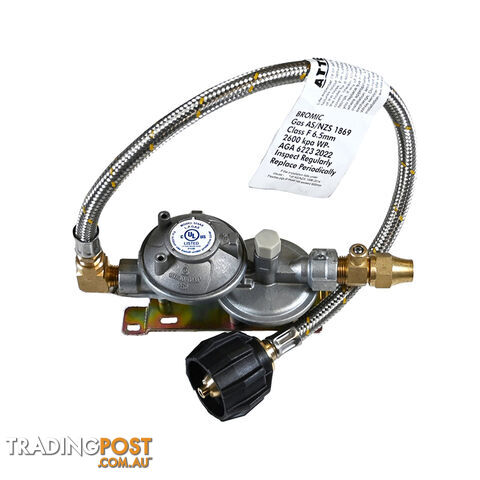 Single LCC27 Gas Cylinder Regulator Kit (LPG).