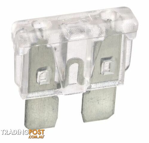NARVA 25 Amp CLEAR ATS Blade Fuse - 50 Per Box. 52825