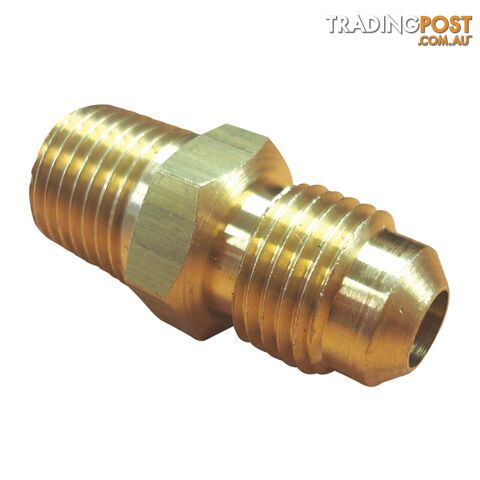 SAE Male x BSP Tapered Male Union 5/16" x 1/4"