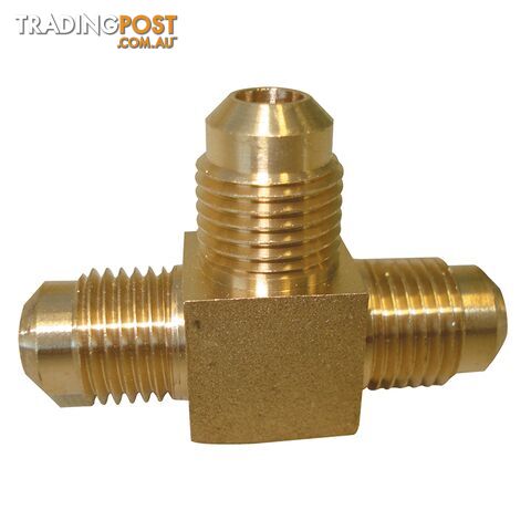 SAE All Male 3-Way Tee Connector 5/16"