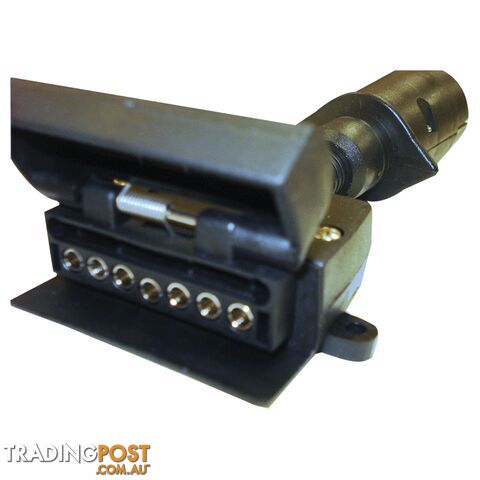 Narva Trailer Adaptor 5 Pin Large Round Car To 7 Pin Flat Van