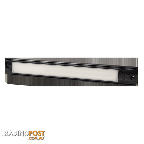 COAST RV 12V LED Boot Light - Black 290mm x 40mm - IP67, 280 Lumens.