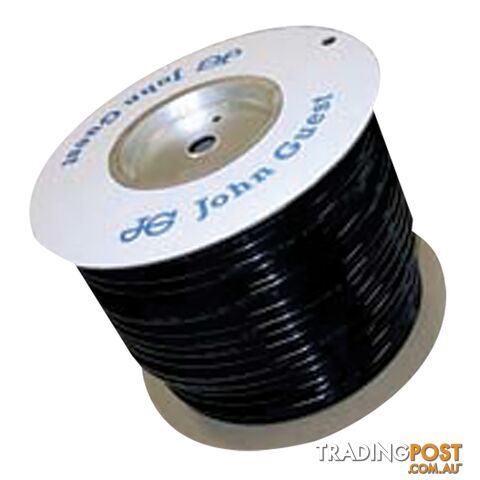 John Guest Black 12mm x 100m Roll of Tubing