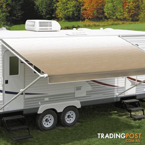 Carefree Silver Shale Fade Roll Out Awning (No Arms) - photo 3 of 3