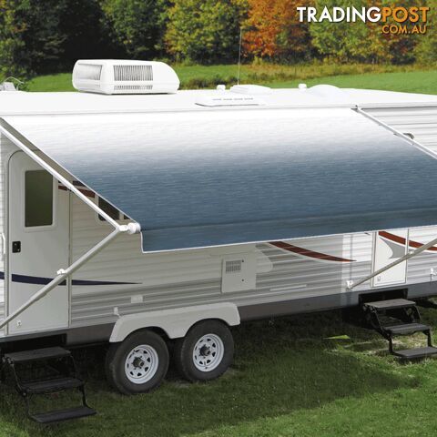 Carefree Silver Shale Fade Roll Out Awning (No Arms) - photo 2 of 3