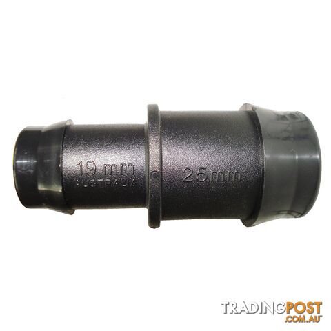 Plastic Barbed Reducing Joiner 25mm X 19mm