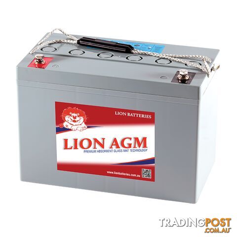 Lion 12V 120AH AGM Deep Cycle Battery