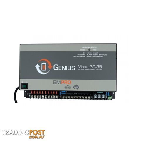 BMPRO Genius 30-35 Battery Management System (30A Charge). GENIUS 30-35