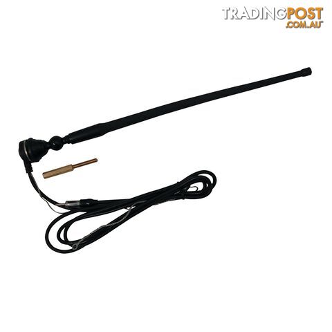 Rubber AM/FM Antenna - 72" Cable