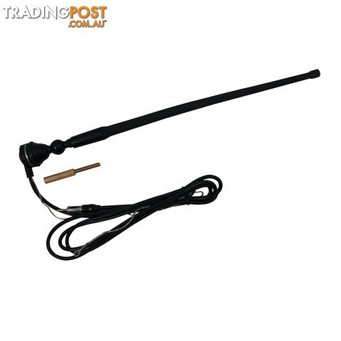 Rubber AM/FM Antenna - 72" Cable