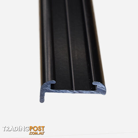 TRULINE ALUMINIUM BLACK J Mould - Narrow 4.8 M