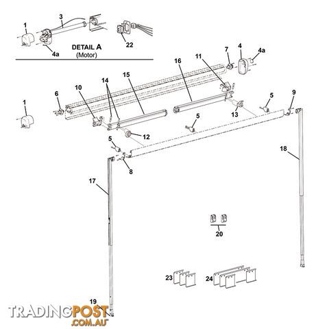Freedom Carport Foot