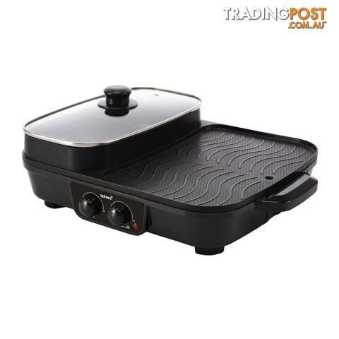 SPHERE Hot Pot Electric BBQ - 240VAC Combo Skillet