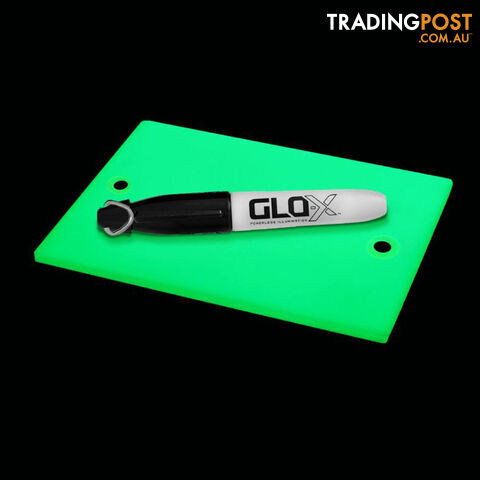 GLO-X 90 x 55mm SIGN TILE MARKER