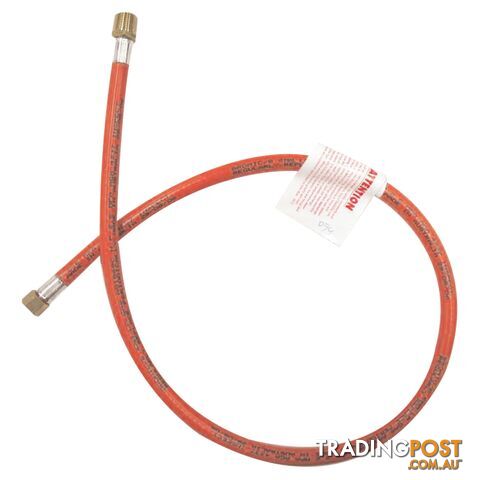 Gas Hose 3/8â BSPM x 1/4â BSPF x 900mm