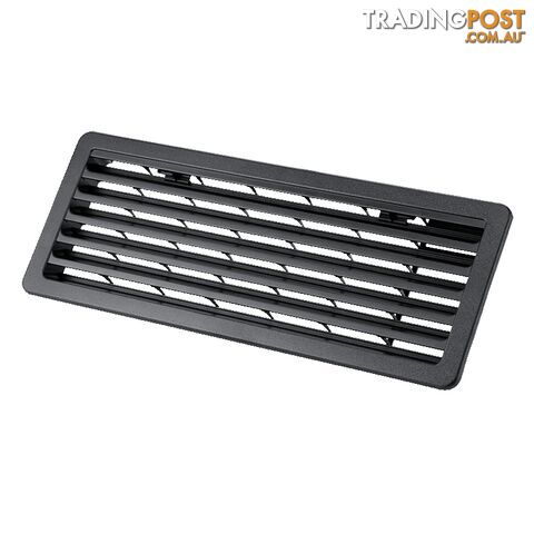 Thetford Bottom Outside Vent for 3-Way Fridges (Black)